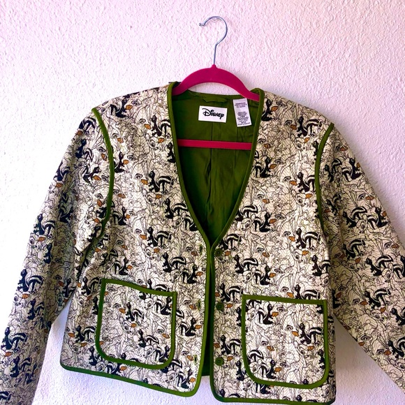 Calling all Bambi Lovers! New quilted medium women’s Disney jacket. - Picture 1 of 4